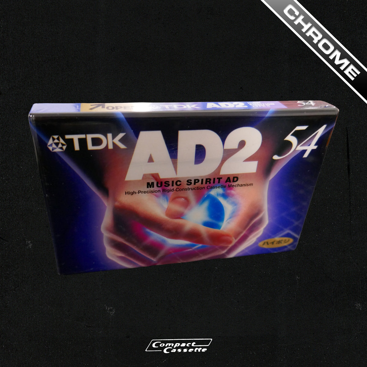 TDK AD2 54 Cassette | Music Spirit AD | Type II | Position Chrome