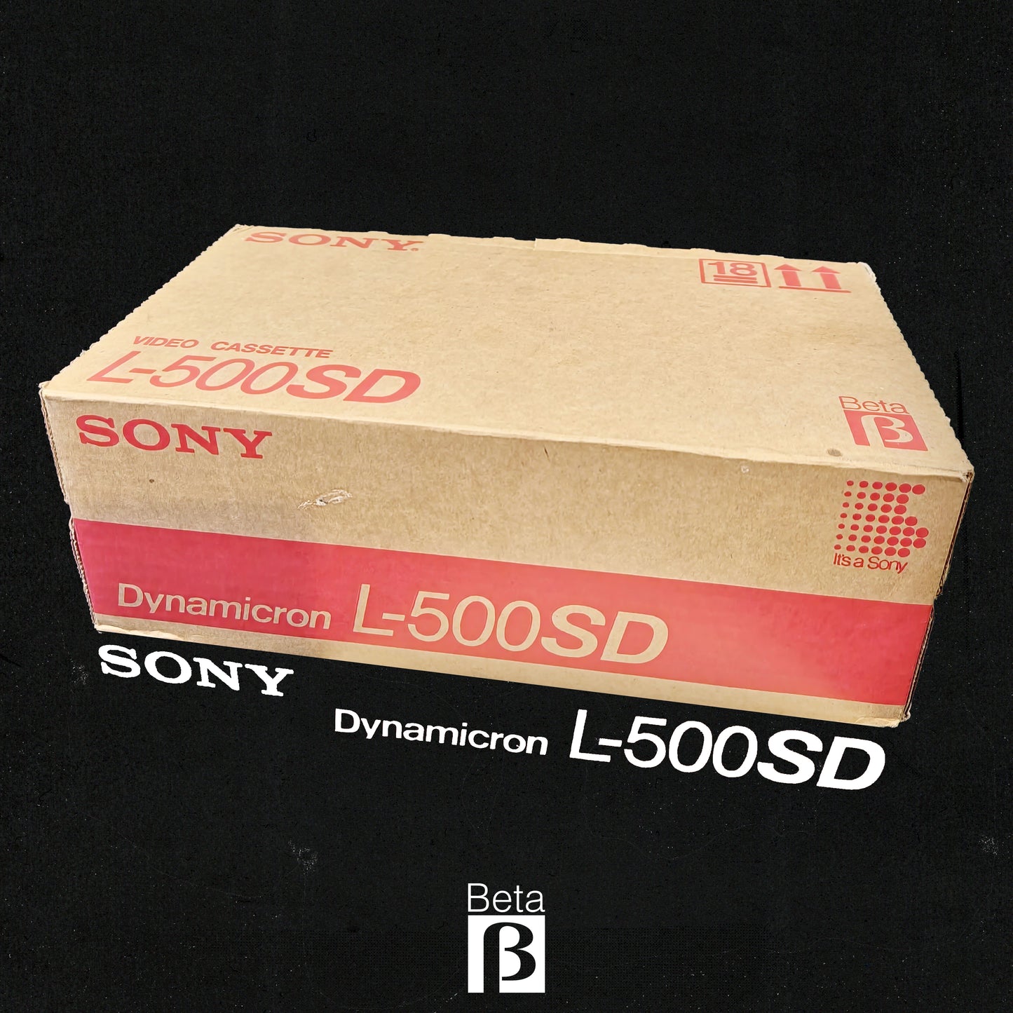 Sony Dynamicron L-500SD Beta Tape | 10-Pack