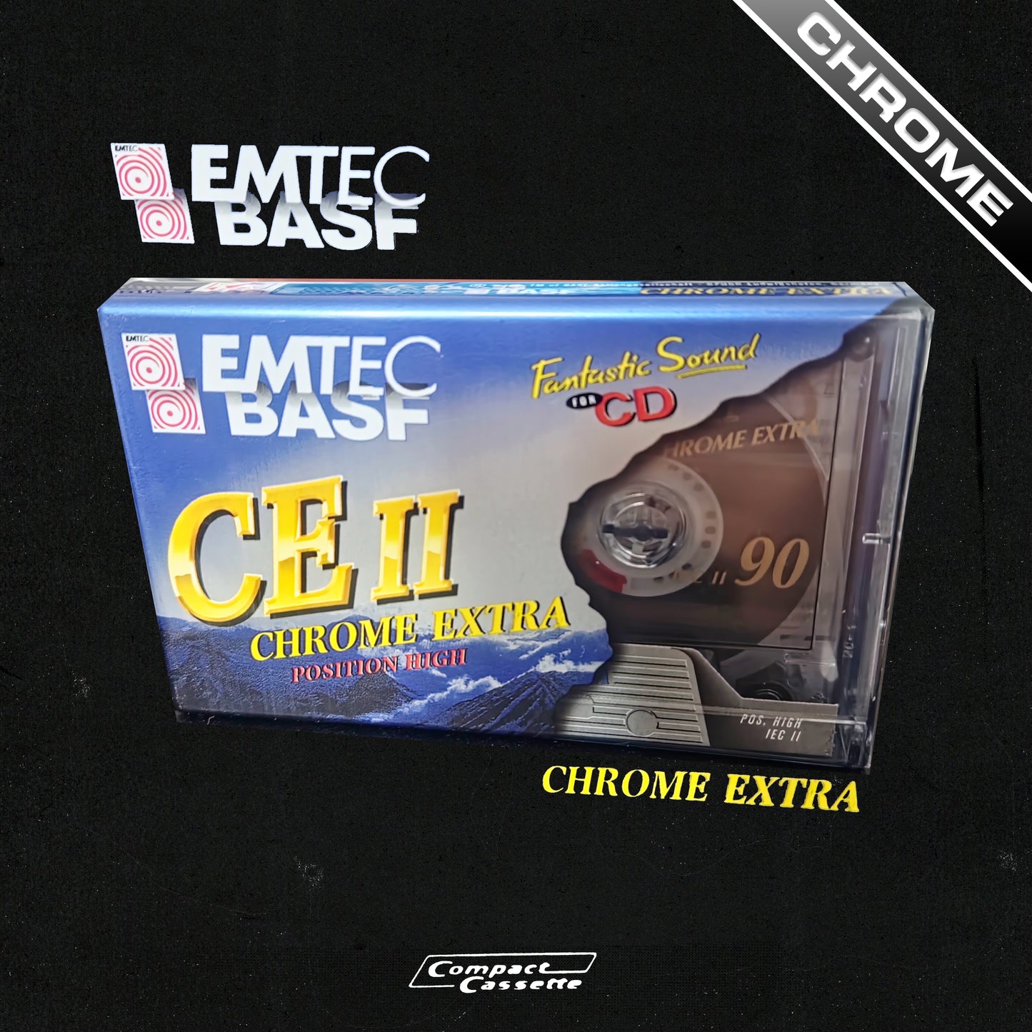 EMTEC/BASF CS-II 90 | Type II | Position Chrome