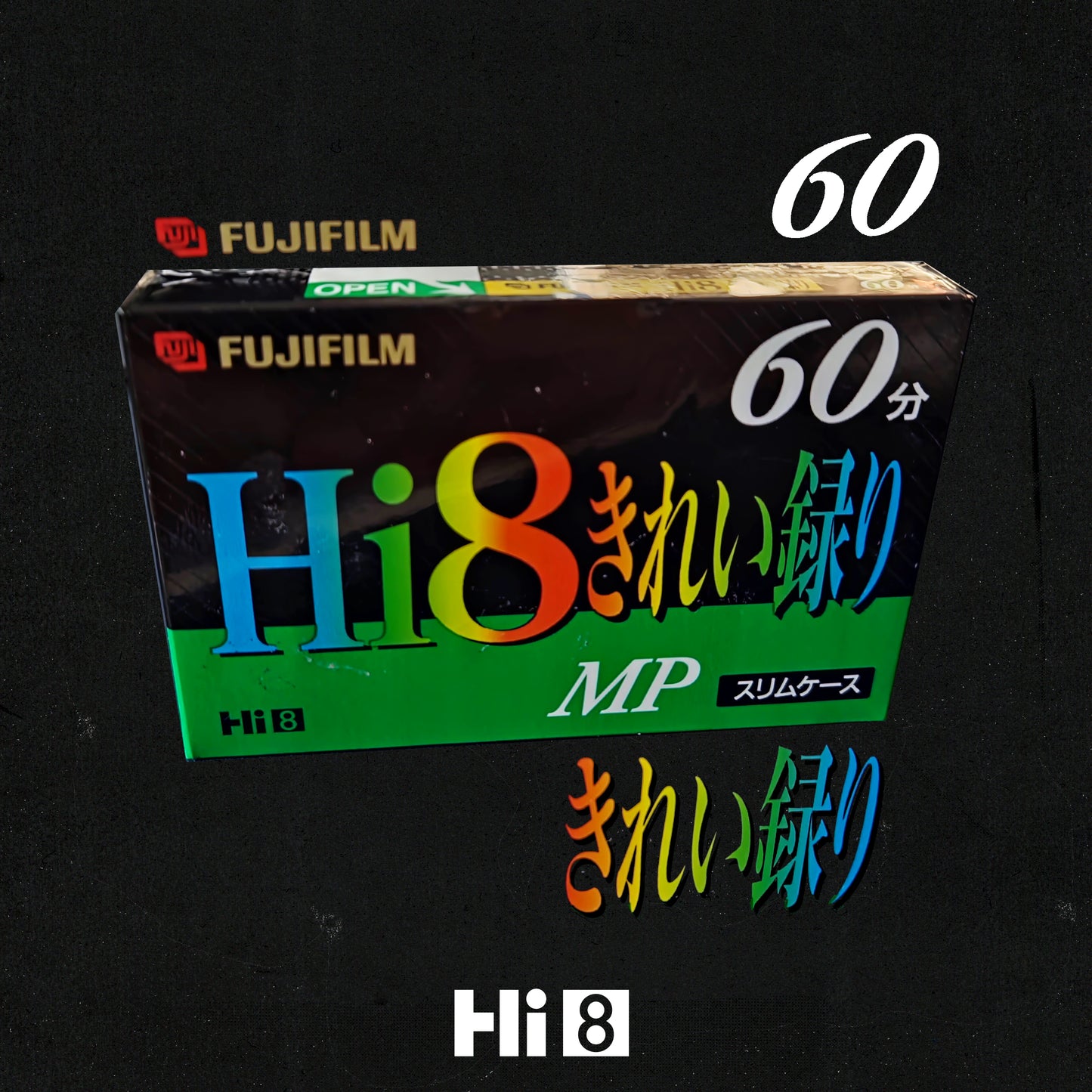 FUJI Hi8 MP 60 Video Cassette Tape (NTSC)