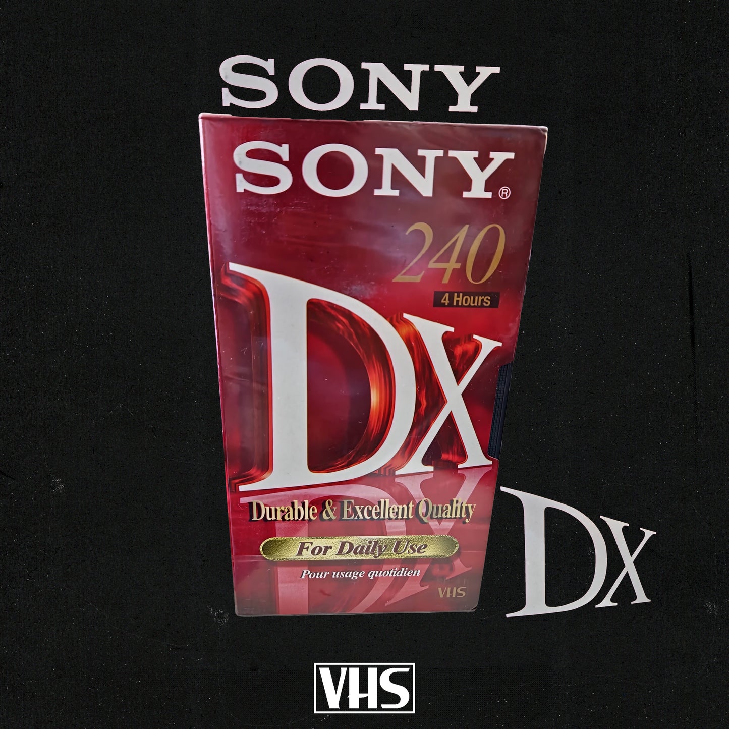 SONY E-240 DXF VHS Tape