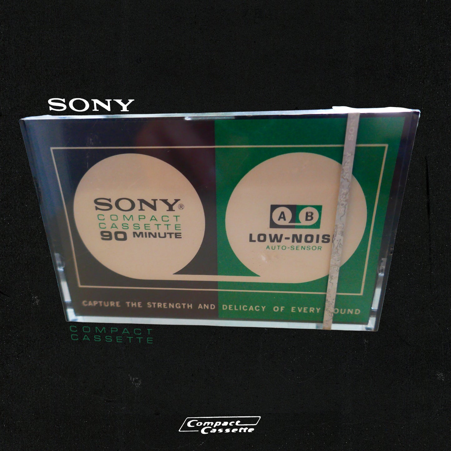 Sony Compact Cassette Low Noise (Early 1970s) | Type I | Position Normal