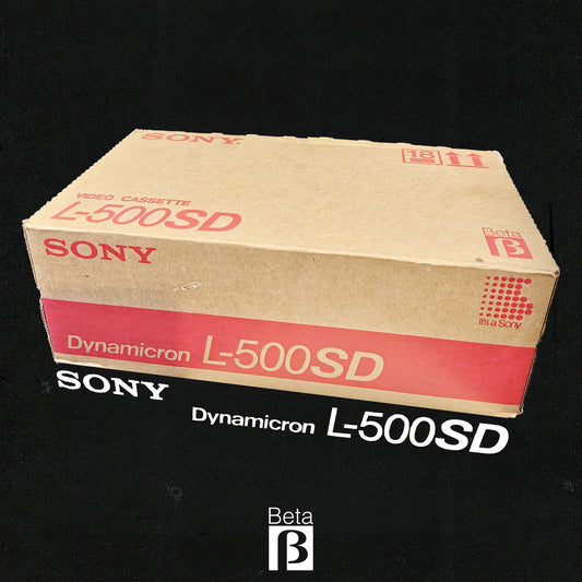 Sony Dynamicron L-500SD Beta Tape | 10-Pack