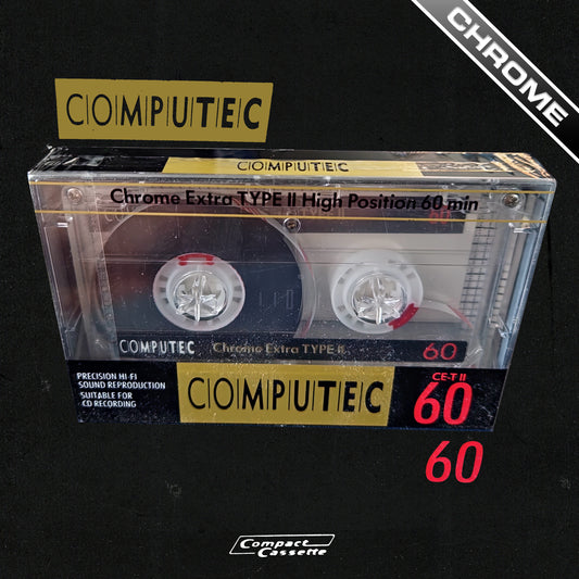 Computec CE-T II 60 Chrome Cassette | Type II | Position Chrome