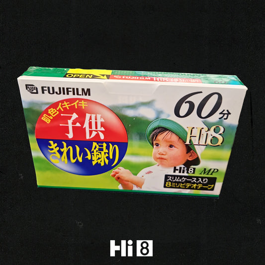 FUJI Hi8 MP 60 Video Cassette Tape (NTSC) Child Edition I