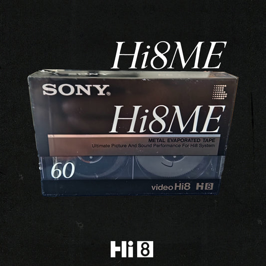 SONY hi8ME 60 Min. Video Cassette Tape | NTSC