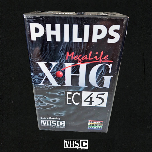 PHILIPS X-HG EC45 VHS-C Tape