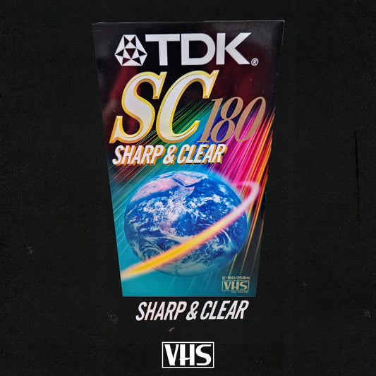 TDK SC-180 VHS Tape