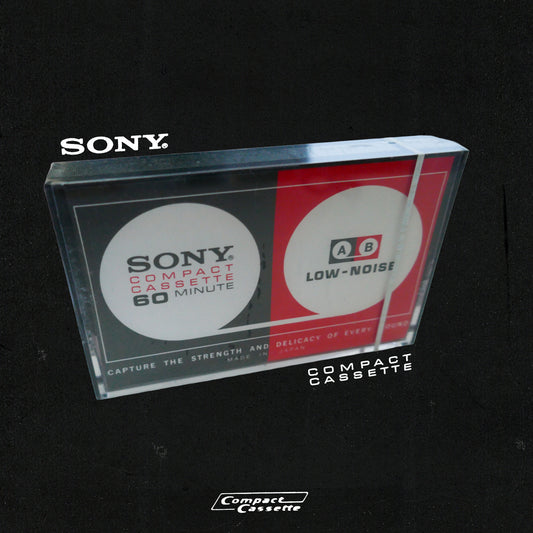 Sony Compact Cassette Low Noise (Early 1970s) 60 Minutes | Type I | Position Normal