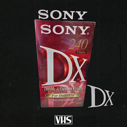 SONY E-240 DXF VHS Tape