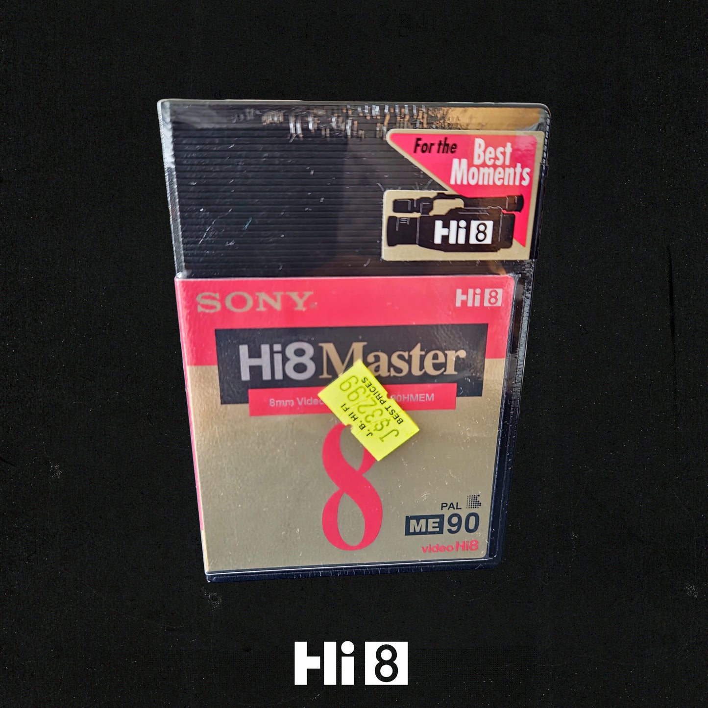 SONY Hi8 Master ME-90 Video Cassette Tape | PAL