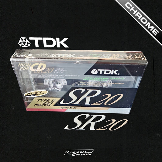 TDK SR20 Cassette | Type II | Position Chrome