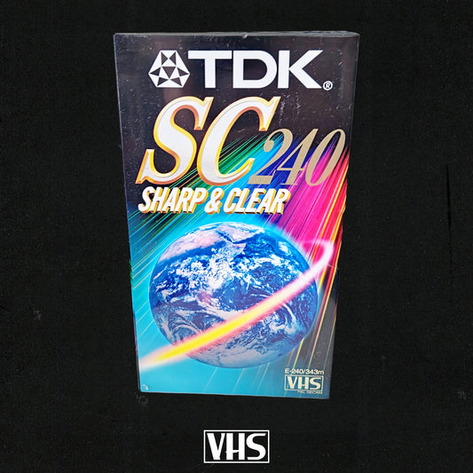 TDK SC-240 VHS Tape