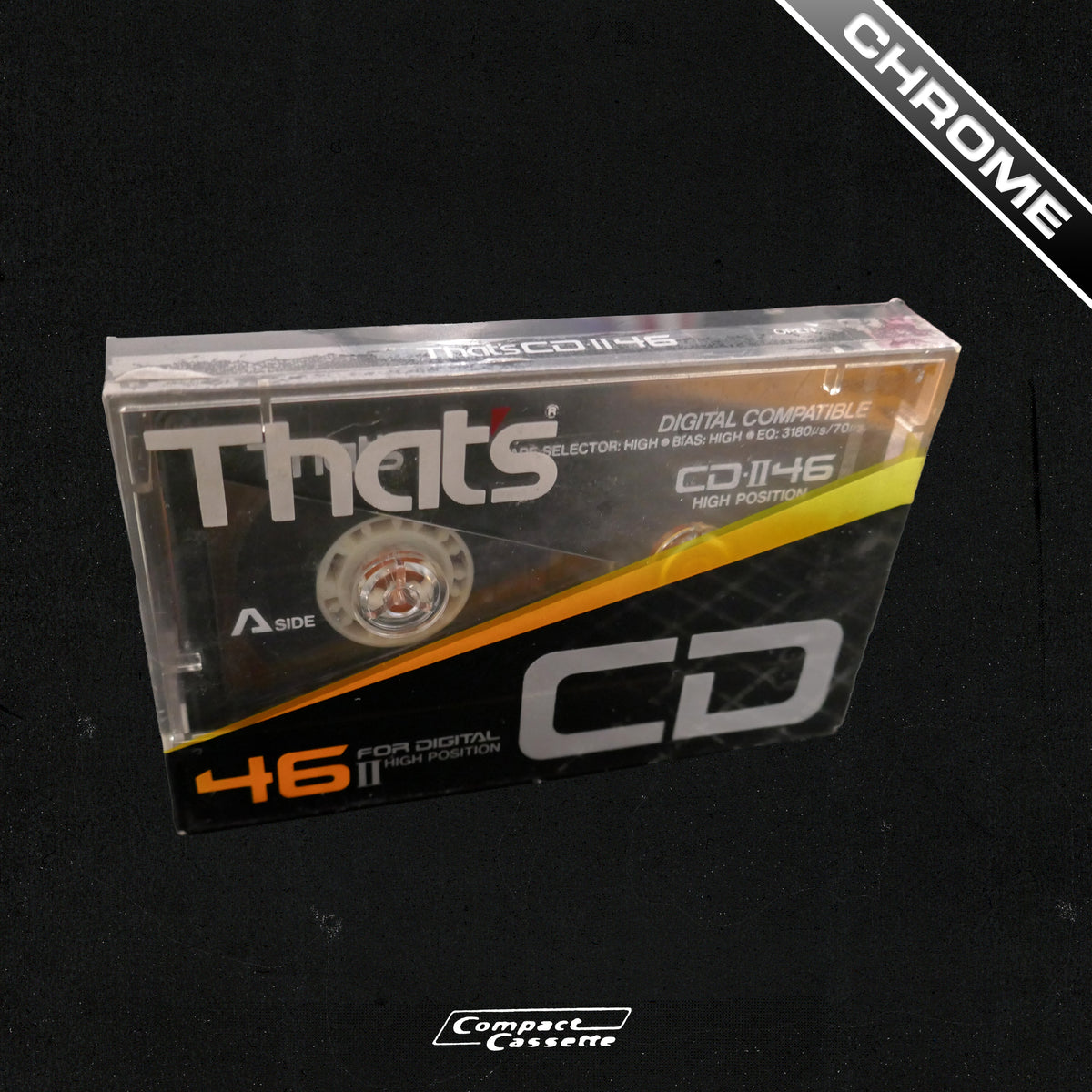 That's CD-II 46 Cassette | Type II | Position Chrome